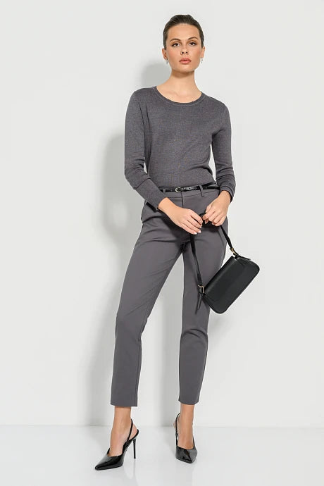 Τσάντα ώμου σε όψη δερματίνης