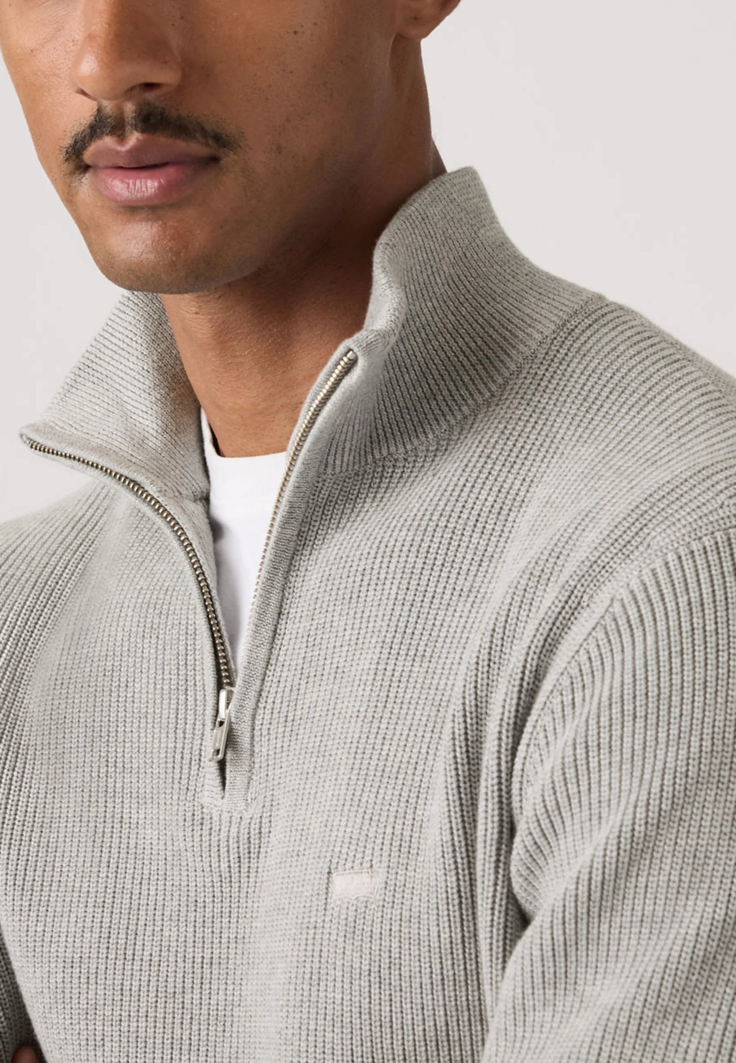 Levi's HM QUARTER ZIP SWEATER - Πουλόβερ