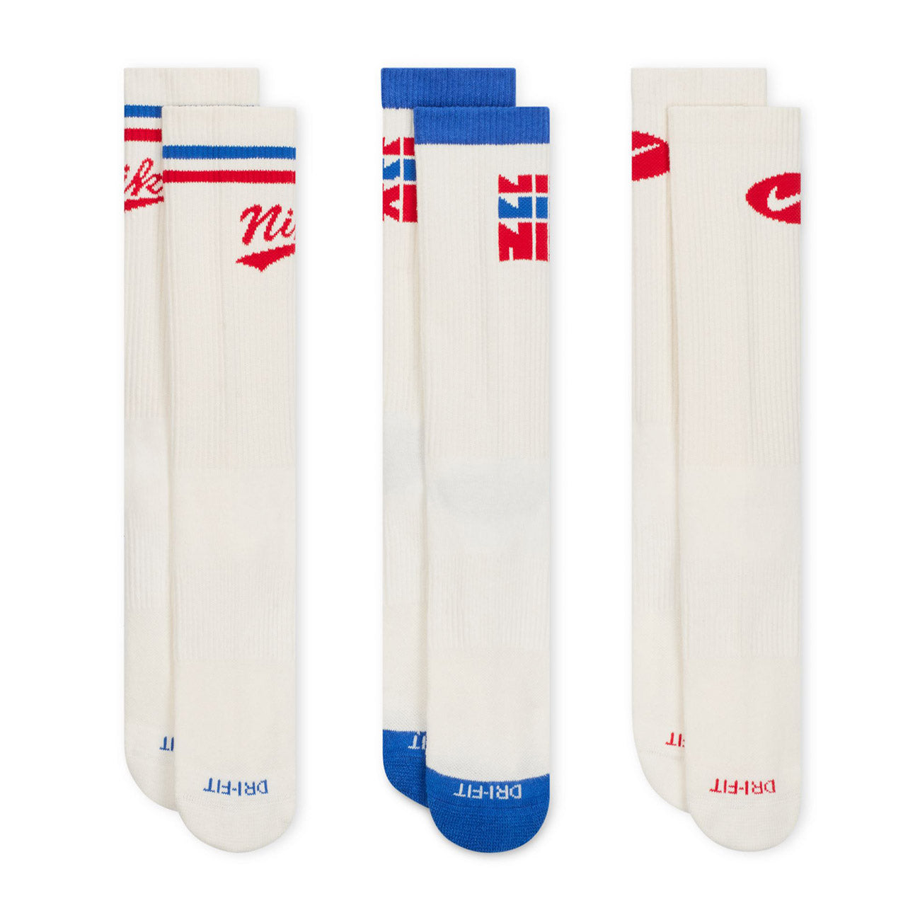 Κάλτσες Πολύχρωμες - Nike Everyday Plus 3 Pairs