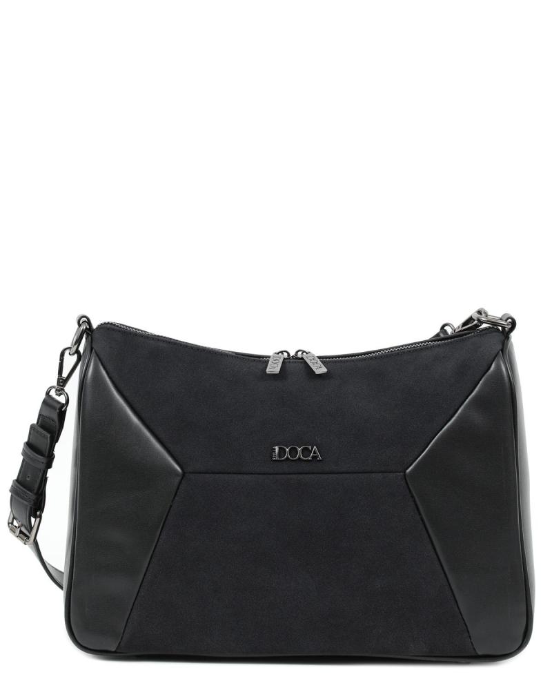 Γυναικεία τσάντα ώμου μαύρη