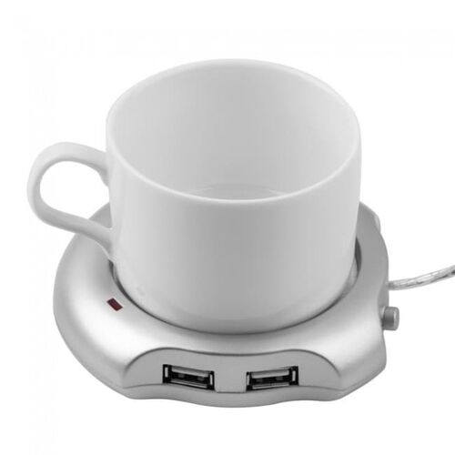 USB Cup Warmer με USB Hub 4 θυρών
