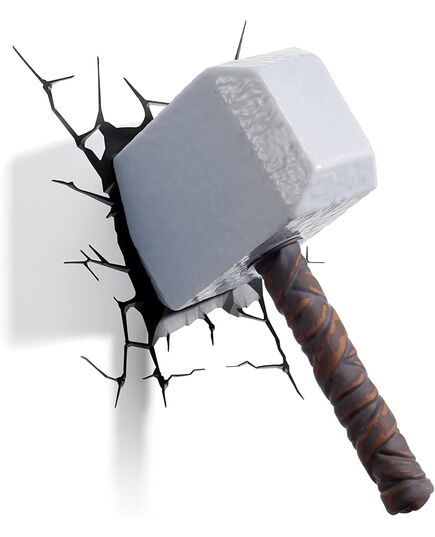 Παιδικό φωτιστικό 3D Light FX Marvel Thor Hammer