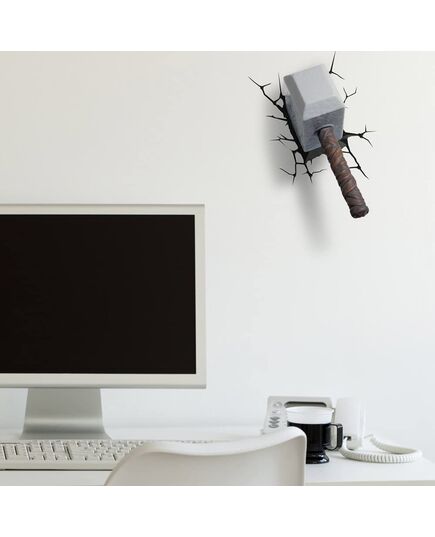Παιδικό φωτιστικό 3D Light FX Marvel Thor Hammer
