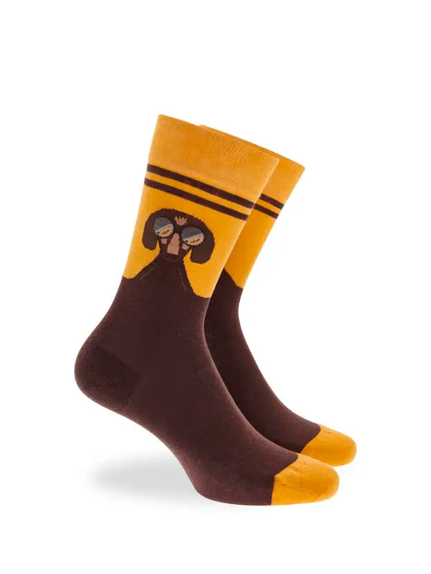 Βαμβακερές κάλτσες με σχέδιο Go bananas 3-pack