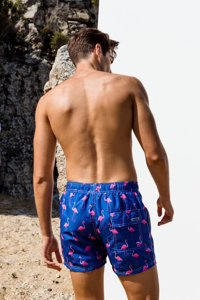 Μαγιό Ανδρικό Shorts Flamingo Slim Fit