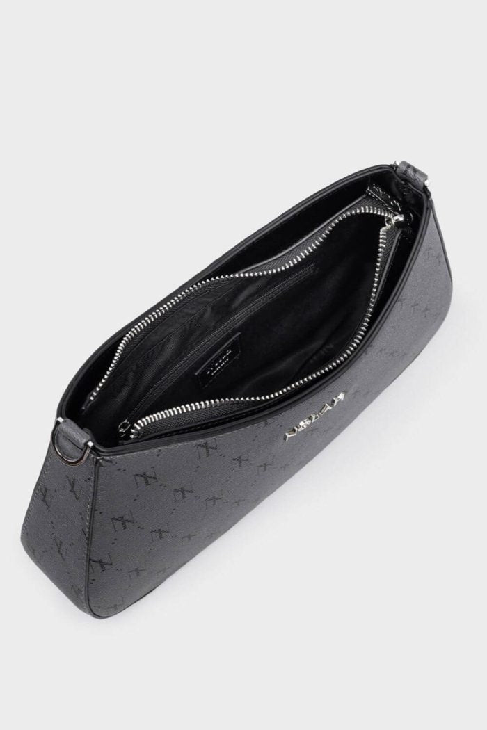 Nolah Τσάντα Britany Grey Black Silver