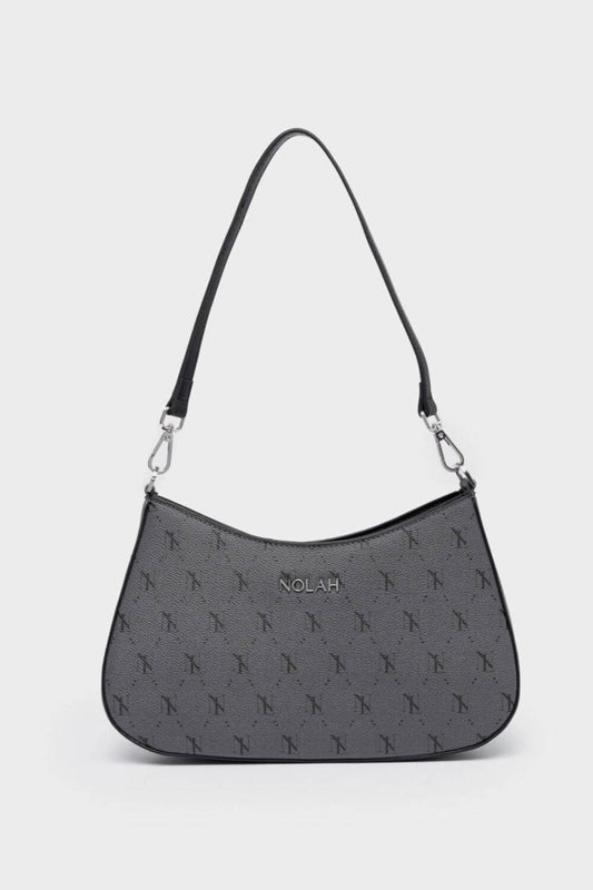 Nolah Τσάντα Britany Grey Black Silver
